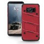 Σκληρή Θήκη Πλάτης Armor με Βάση Στήριξης (S1) για Samsung Galaxy Note 8 - Χρώμα: Κόκκινο