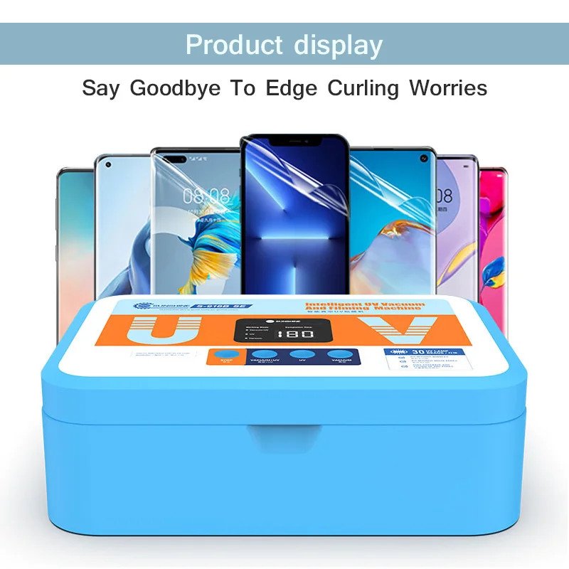 SUNSHINE S-918B SE 2 in 1 UV Curing Vacuum Holding Machine for Mobile Phone Repair Curved Screen Films Laminating Instrument SUNSHINE S-918B SE 2 in 1 UV Curing Vacuum Holding Machine for Mobile Phone Repair Curved Screen Films Laminating Instrument