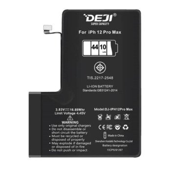 Deji Oem Συμβατή Μπαταρία Αντικατάστασης Για Iphone 12 Pro Max - 4410mAh