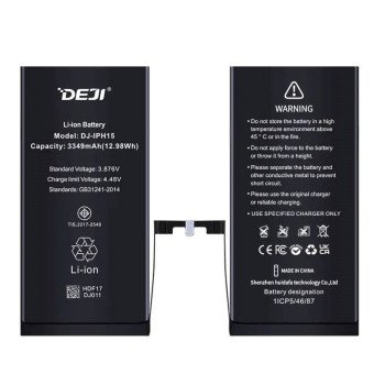 Deji Oem Συμβατή Μπαταρία Αντικατάστασης Για Iphone 15- 3349mAh