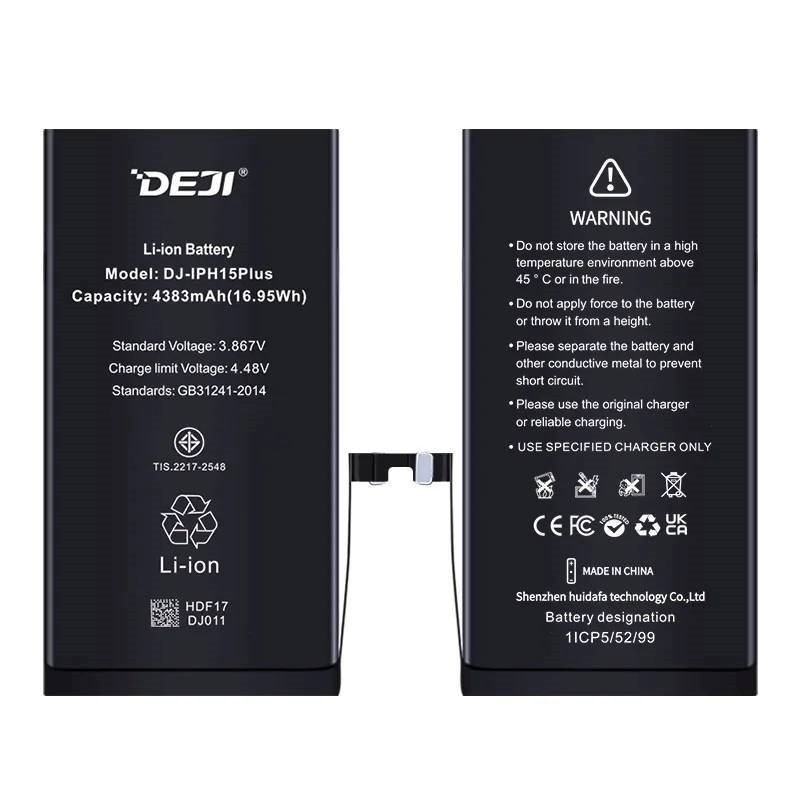Deji Oem Συμβατή Μπαταρία Αντικατάστασης Για Iphone 15 Plus - 4383mAh