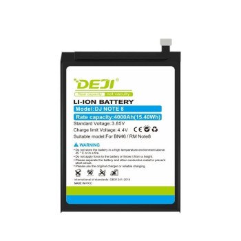 Deji Bn46 Oem Συμβατή Μπαταρία Αντικατάστασης Για Redmi 7/Redmi Note8/Note6 - 4000mAh