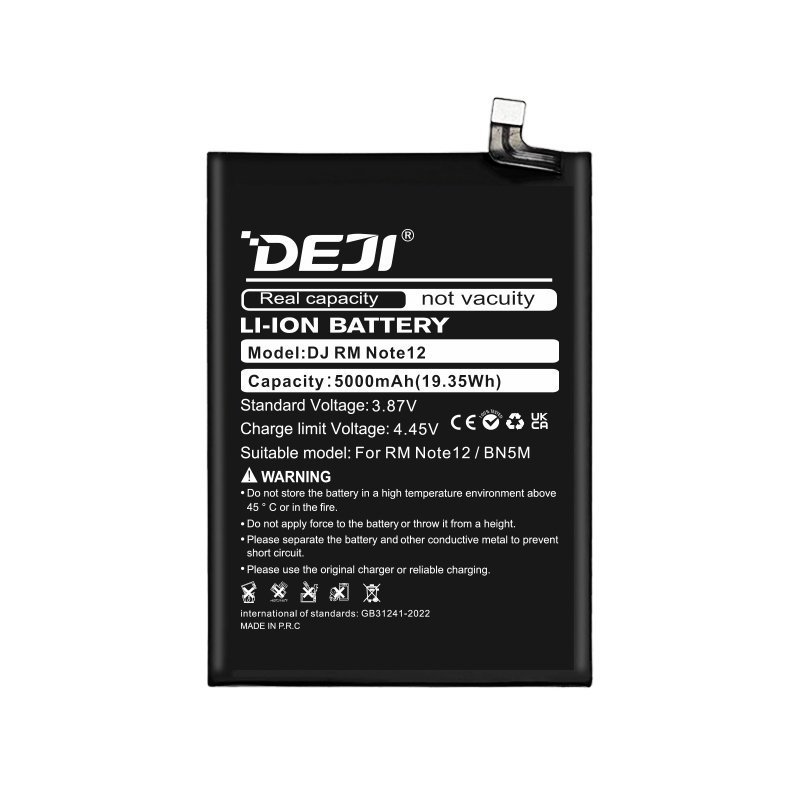 Deji Bn5M Oem Συμβατή Μπαταρία Αντικατάστασης Για Redmi Note 12 4G - 4900mAh