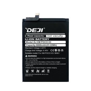 Deji Bn61 Oem Συμβατή Μπαταρία Αντικατάστασης Για Poco X3 - 6000mAh