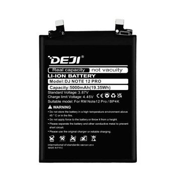 Deji Bp4K Oem Συμβατή Μπαταρία Αντικατάστασης Για Redmi Note 12 Pro - 5000mAh