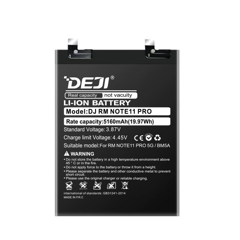 Deji Bm5A Oem Συμβατή Μπαταρία Αντικατάστασης Για Redmi Note 11 Pro 5G - 5160mAh
