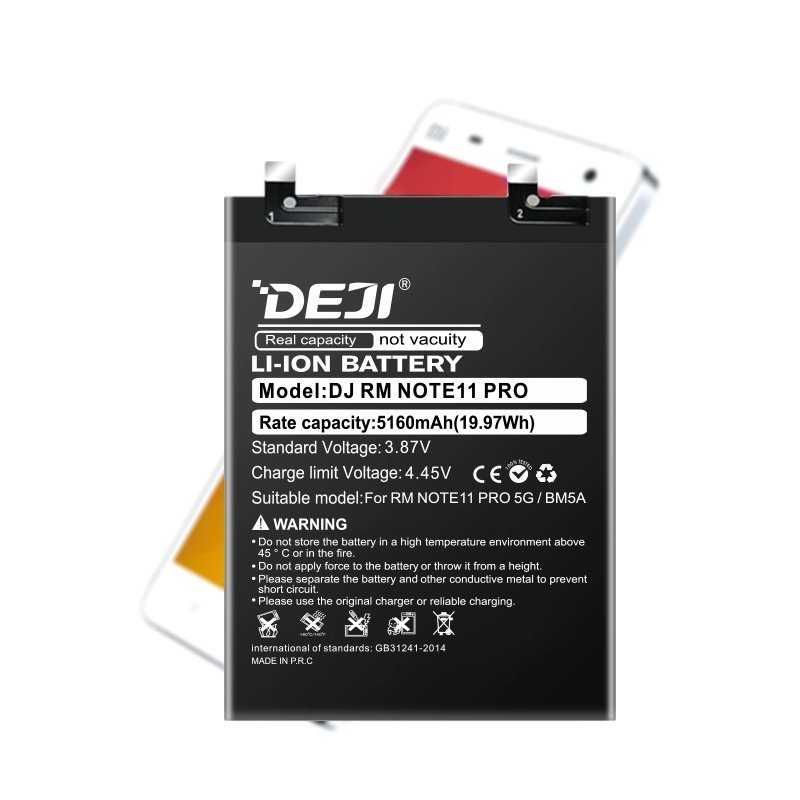 Deji Bm5A Oem Συμβατή Μπαταρία Αντικατάστασης Για Redmi Note 11 Pro 5G - 5160mAh