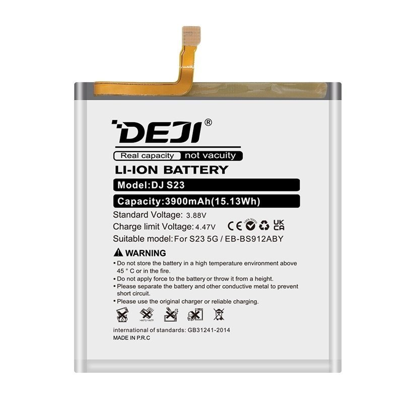 Deji Eb-Bs912Aby Oem Συμβατή Μπαταρία Αντικατάστασης Για Galaxy S23 5G - 3900mAh