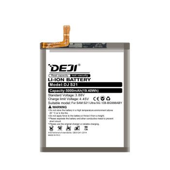 Deji Eb-Bg998Aby Oem Συμβατή Μπαταρία Αντικατάστασης Για Galaxy S21 Ultra 5G - 5000mAh