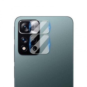Full Glue Full Cover Full Glue Τζαμάκι Προστασίας Πίσω Κάμερας για Xiaomi Redmi Note 11 Pro Plus 5G - Χρώμα: Διάφανο