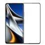 Full Cover Full Glue Τζαμάκι Προστασίας Οθόνης για Xiaomi Poco X4 GT 5G - Χρώμα: Μαύρο
