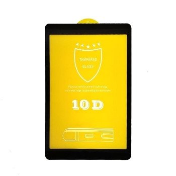 Full Glue Full Cover Τζαμάκι Προστασίας Οθόνης για Samsung Galaxy T560/T561 Tab E 9.6 - Χρώμα: Μαύρο