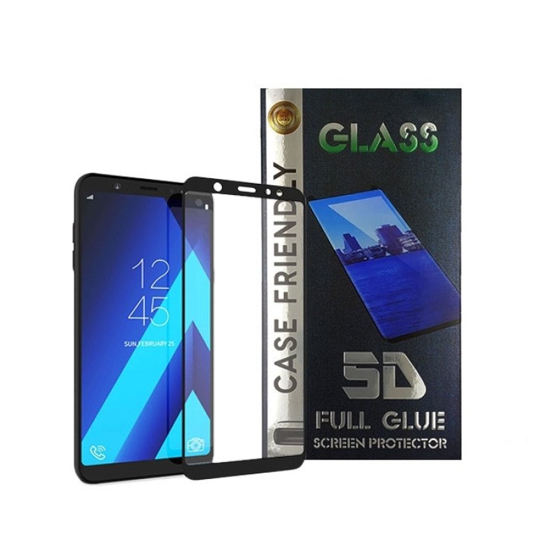 Full Cover Full Glue Τζαμάκι Προστασίας Οθόνης για Samsung Galaxy J530F J5 2017 - Χρώμα: Μαύρο
