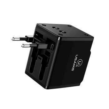 USAMS US-CC044 T2 Διπλός φορτιστής Universal USB