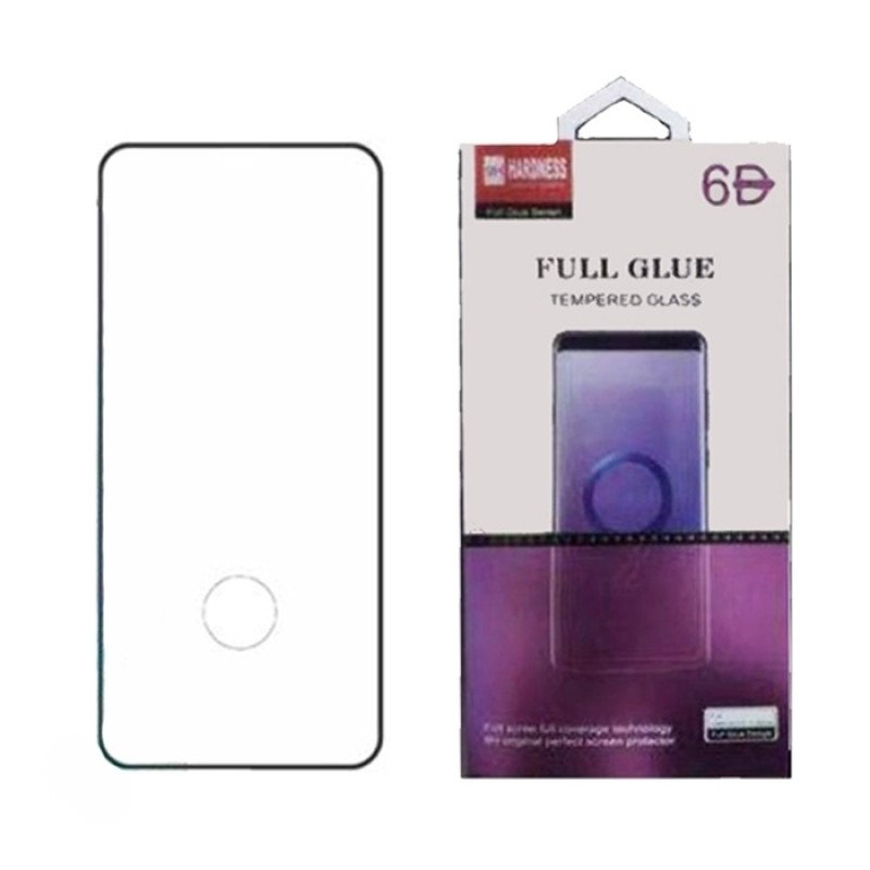 Full Cover Full Glue Τζαμάκι Προστασίας Οθόνης για Samsung Galaxy G988F S20 Ultra - Χρώμα: Μαύρο