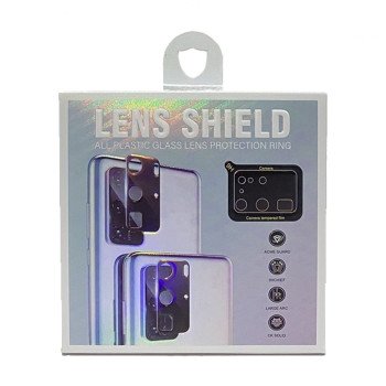 Lens Shield Camera Glass για Samsung Galaxy Galaxy A21s - Χρώμα: Μαύρο