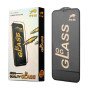 Full Cover Full Glue Τζαμάκι Προστασίας Οθόνης για Apple i Phone XS Max/11 Pro Max - Χρώμα: Μαύρο