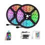 Αδιάβροχη Ταινία LED 12V RGB Μήκους 2x5m