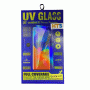 HTS UV Full Cover Full Glue Τζαμάκι Προστασίας Οθόνης για Samsung Galaxy S21 Ultra