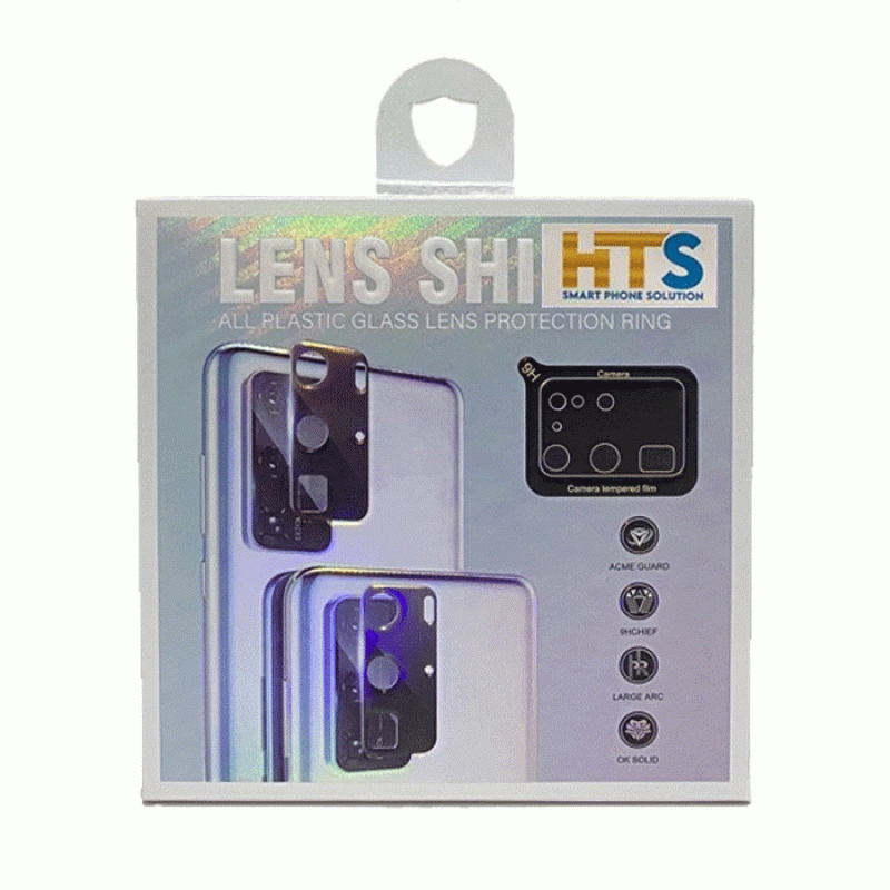 HTS Lens Shield Camera Glass για Apple i Phone 12 Pro Max - Χρώμα: Διάφανο