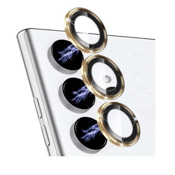 Τζαμάκι Προστασίας Κάμερας για Samsung Galaxy S23 / S23 Plus - Χρώμα: Χρυσό
