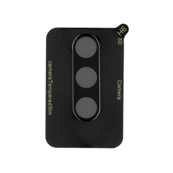 Full Cover Full Glue Τζαμάκι Προστασίας Πίσω Κάμερας για Samsung Galaxy S24 - Χρώμα: Μαύρο