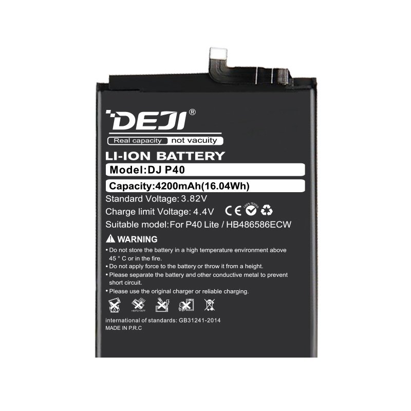 Deji Hb486586Ecw Oem Συμβατή Μπαταρία Αντικατάστασης Για Huawei P40 Lite 5G/Mate 30 - 4200mAh