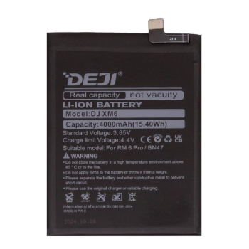 Deji Bn47 Oem Συμβατή Μπαταρία Αντικατάστασης Για Mi A2 Lite, Redmi 6 Pro - 4000mAh