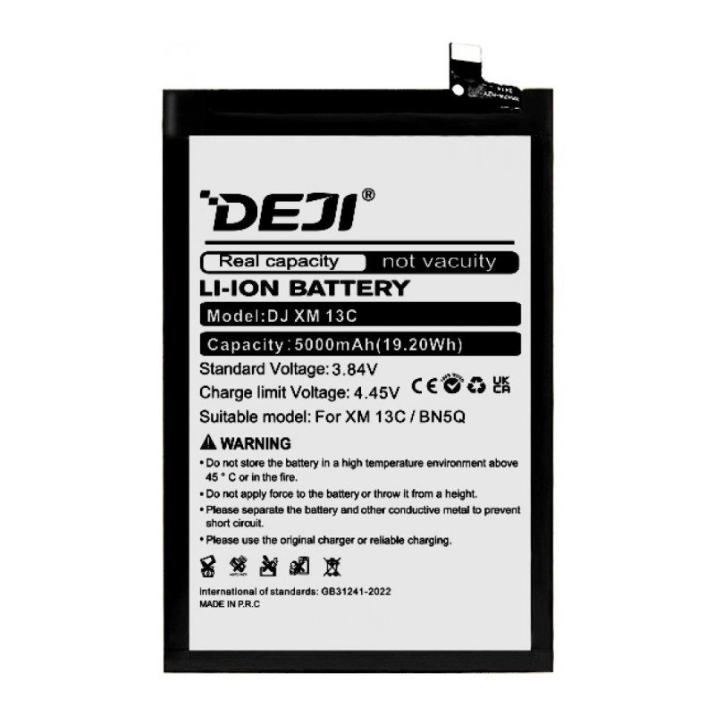 Deji Bn5Q Oem Συμβατή Μπαταρία Αντικατάστασης Για Redmi 13C/Poco C65/Poco M6 5G - 5000mAh