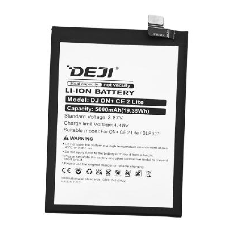 Deji Blp927 Oem Συμβατή Μπαταρία Αντικατάστασης Για Oneplus Nord Ce 2 Lite (Cph2381,Cph2409) - 5000mAh