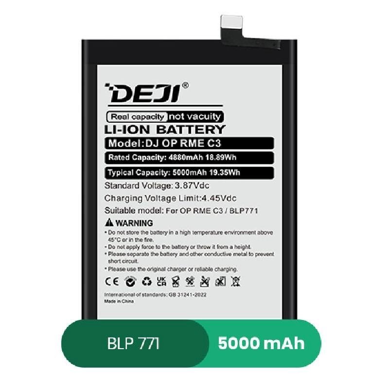 Συμβατή Μπαταρία Deji BLP771 Αντικατάστασης για Realme C3 C25Y/6I/NARZO - 5000mAh