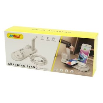 Andowl Q-L023 Ασύρματη Βάση Φόρτισης / Multi-Function Charging Stand - Χρώμα: Μαύρο Andowl Q-L023 Ασύρματη Βάση Φόρτισης / Multi-Function Charging Stand - Χρώμα: Μαύρο