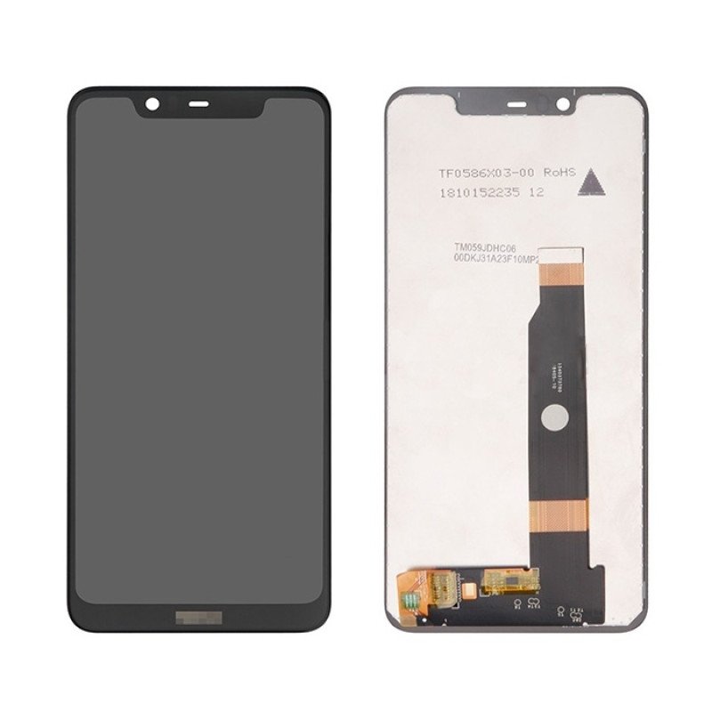 Οθόνη LCD με Μηχανισμό Αφής για Nokia 5.1 Plus - Χρώμα: Μαύρο Οθόνη LCD με Μηχανισμό Αφής για Nokia 5.1 Plus - Χρώμα: Μαύρο