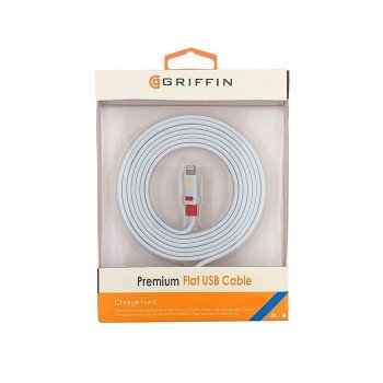 Griffin Flat USB to Lightning Cable 1M Griffin Flat USB to Lightning Cable 1M