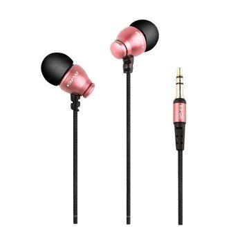 Wired Earphones Awei ES-Q6 Stereo Headset Ενσύρματα Ακουστικά - Χρώμα: Χρυσό Ροζ Wired Earphones Awei ES-Q6 Stereo Headset Ενσύρματα Ακουστικά - Χρώμα: Χρυσό Ροζ