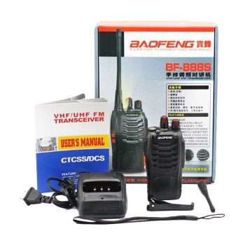 Ασύρματος Πομποδέκτης Baofeng BF-888S UHF PMR Portable 2-Way Radio Walkie Talkie 2 τμχ