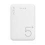 Φορητός Φορτιστής Power Bank PZX V05 Dual USB/1 Micro Θύρες 5000mAh - Χρώμα: Λευκό