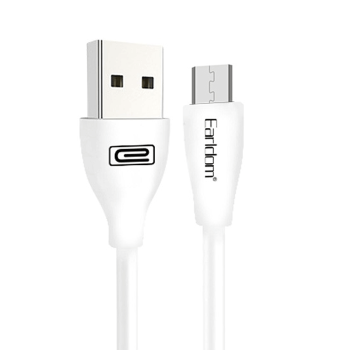 Earldom EC-087M  Καλώδιο Γρήγορης Φόρτισης Micro USB 2.4Α  - Χρώμα: Λευκό Earldom EC-087M  Καλώδιο Γρήγορης Φόρτισης Micro USB 2.4Α  - Χρώμα: Λευκό
