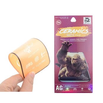 Ceramic Matte Full Cover Full Glue Tζαμάκι Προστασίας Οθόνης για Samsung Galaxy A41