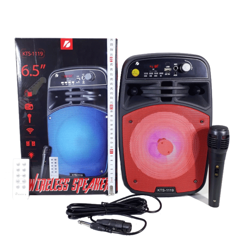 KTS-1119 Bluetooth Φορητό Ηχείο - Wireless Portable Speaker KTS-1119 Bluetooth Φορητό Ηχείο - Wireless Portable Speaker