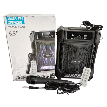 KTX-1203 Bluetooth Φορητό Ηχείο - Wireless Portable Speaker KTX-1203 Bluetooth Φορητό Ηχείο - Wireless Portable Speaker