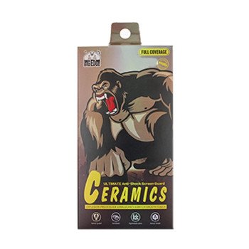 Ceramic Full Cover Full Glue Tζαμάκι Προστασίας Οθόνης για Samsung Galaxy G996F S21 Plus - Χρώμα: Μαύρο