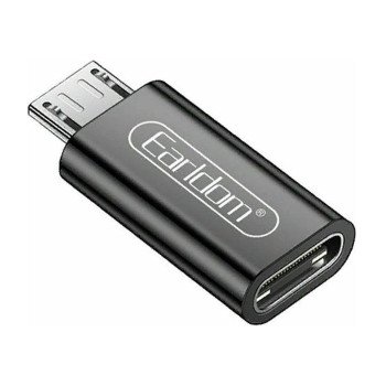 Earldom Αντάπτορας Micro USB Male - USB-C Female (ET-TC09) - Χρώμα: Μαύρο Earldom Αντάπτορας Micro USB Male - USB-C Female (ET-TC09) - Χρώμα: Μαύρο