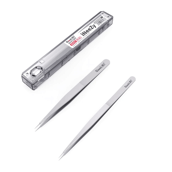 Qianli  iNeezy YX-01 Tweezers - Round Type - Thin Qianli  iNeezy YX-01 Tweezers - Round Type - Thin