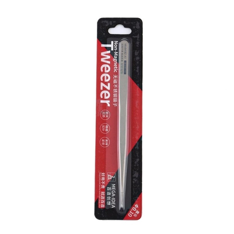 QIANLI Mega Idea Precision Tweezer BZ-A1 (0.1mm) Stainless Steel QIANLI Mega Idea Precision Tweezer BZ-A1 (0.1mm) Stainless Steel