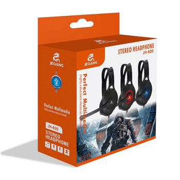 Jeqang JH-820 Ακουστικά Gaming με σύνδεση 2x3.5mm - Χρώμα: Κόκκινο Jeqang JH-820 Ακουστικά Gaming με σύνδεση 2x3.5mm - Χρώμα: Κόκκινο