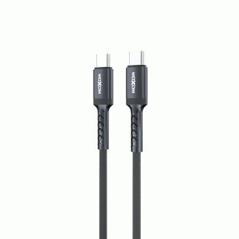 Moxom MX-CB139 PD 100W Καλώδιο δεδομένων USB από Type C σε Type C - Χρώμα: Μαύρο Moxom MX-CB139 PD 100W Καλώδιο δεδομένων USB από Type C σε Type C - Χρώμα: Μαύρο