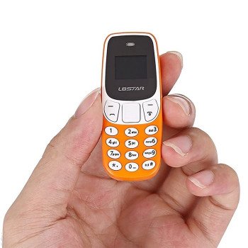 L8STAR BM10 Mini Phone με Ελληνικό Μενού - Χρώμα: Πορτοκαλί L8STAR BM10 Mini Phone με Ελληνικό Μενού - Χρώμα: Πορτοκαλί