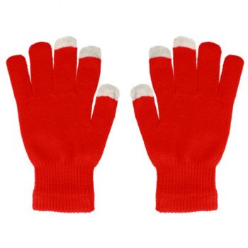 Γάντια για Οθόνες Αφής Smart Gloves (One Size) - Χρώμα: Κόκκινο Γάντια για Οθόνες Αφής Smart Gloves (One Size) - Χρώμα: Κόκκινο