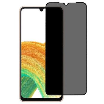 Privacy Full Cover Full Glue Tζαμάκι Προστασίας Οθόνης για Samsung Galaxy A33 5G - Χρώμα: Μαύρο Privacy Full Cover Full Glue Tζαμάκι Προστασίας Οθόνης για Samsung Galaxy A33 5G - Χρώμα: Μαύρο